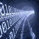 Digital Tunnel Wall Decal