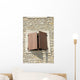 Window with Wooden Shutters Wall Decal