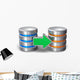 Database Backup Concept Wall Decal