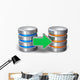Database Backup Concept Wall Decal