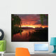Red Wall Decal