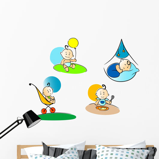Funny Children Wall Stickers Wall Decal