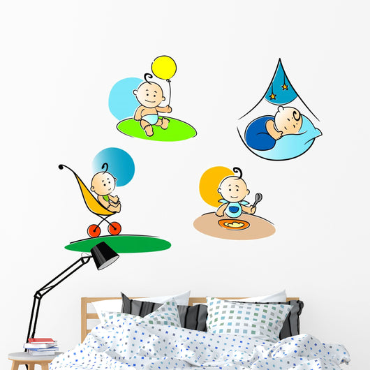 Funny Children Wall Stickers Wall Decal