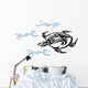Old Turtle Ocean Waves Wall Decal