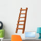 Illustration Wooden Ladder Wall Decal