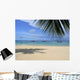 Tropical Beach and Boats Wall Decal