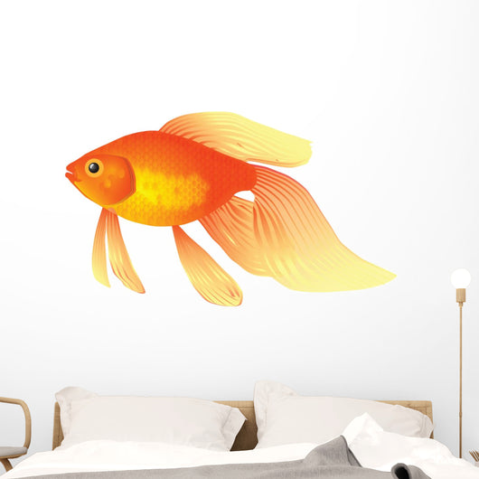 Goldfish Aquarium Wall Decal