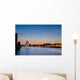 Berlin and The Spree River at Night Wall Decal