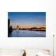 Berlin and The Spree River at Night Wall Decal
