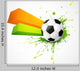 Abstract Style Football Design Wall Decal