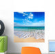 Beautiful Beach and Sea Wall Decal
