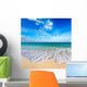 Beautiful Beach and Sea Wall Decal