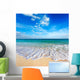 Beautiful Beach and Sea Wall Decal