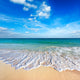 Beautiful Beach and Sea Wall Decal