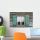 Window Mountain Cabin South Wall Decal
