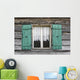 Window Mountain Cabin South Wall Decal