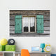 Window Mountain Cabin South Wall Decal