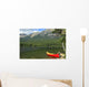 Old Red Canoe Wall Decal