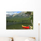 Old Red Canoe Wall Decal
