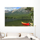 Old Red Canoe Wall Decal