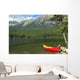 Old Red Canoe Wall Decal