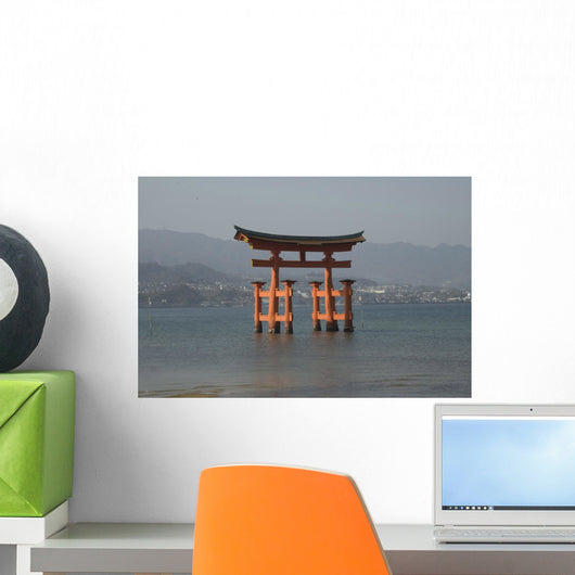 Torii Gateway Miyajima Shrine Wall Decal
