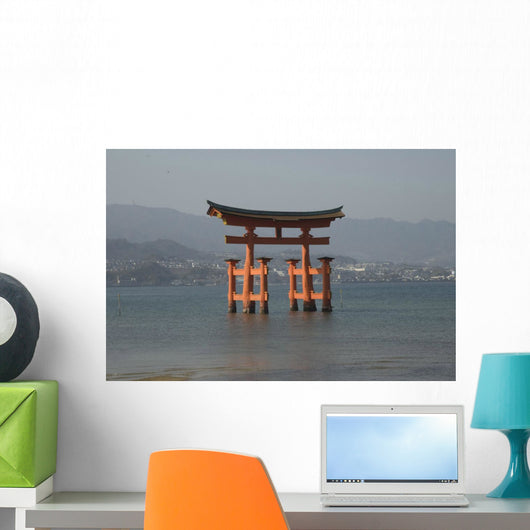 Torii Gateway Miyajima Shrine Wall Decal