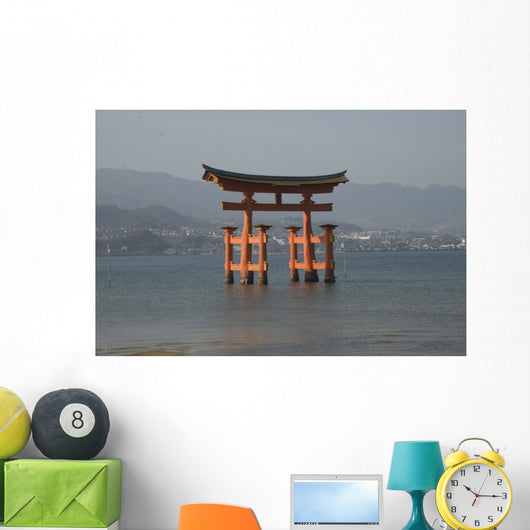 Torii Gateway Miyajima Shrine Wall Decal