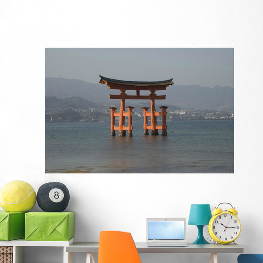 Torii Gateway Miyajima Shrine Wall Decal