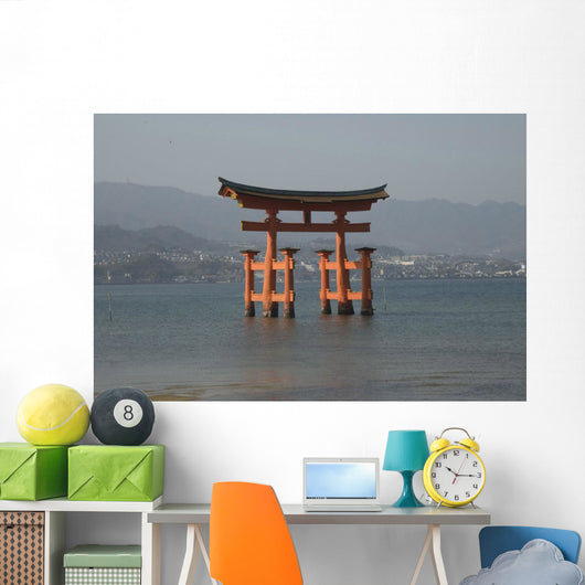 Torii Gateway Miyajima Shrine Wall Decal
