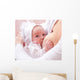 Baby in Hat Breastfeeding Wall Decal