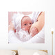 Baby in Hat Breastfeeding Wall Decal