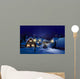 Vector Winter Landscape Wall Decal