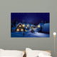 Vector Winter Landscape Wall Decal