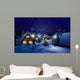 Vector Winter Landscape Wall Decal