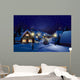 Vector Winter Landscape Wall Decal