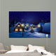 Vector Winter Landscape Wall Decal