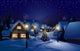 Vector Winter Landscape Wall Decal