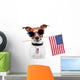 American Dog Wall Decal