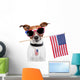 American Dog Wall Decal