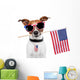 American Dog Wall Decal