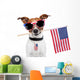 American Dog Wall Decal