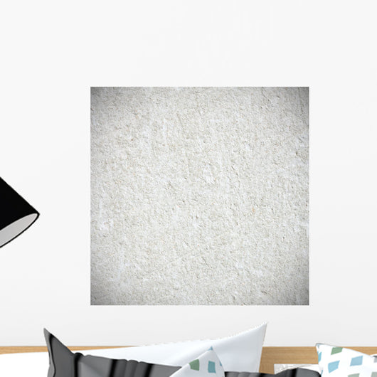 White Wall Texture Square Wall Decal