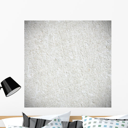 White Wall Texture Square Wall Decal