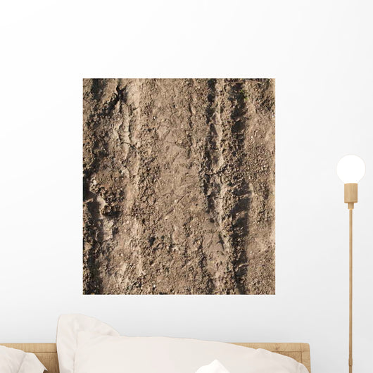 Mud Tracks Wall Decal