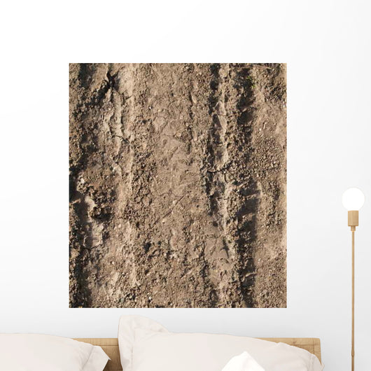 Mud Tracks Wall Decal