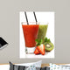 Strawberry and Kiwi Juice Wall Decal