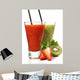 Strawberry and Kiwi Juice Wall Decal