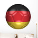 3D Soccer Balls Wall Decal
