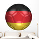 3D Soccer Balls Wall Decal
